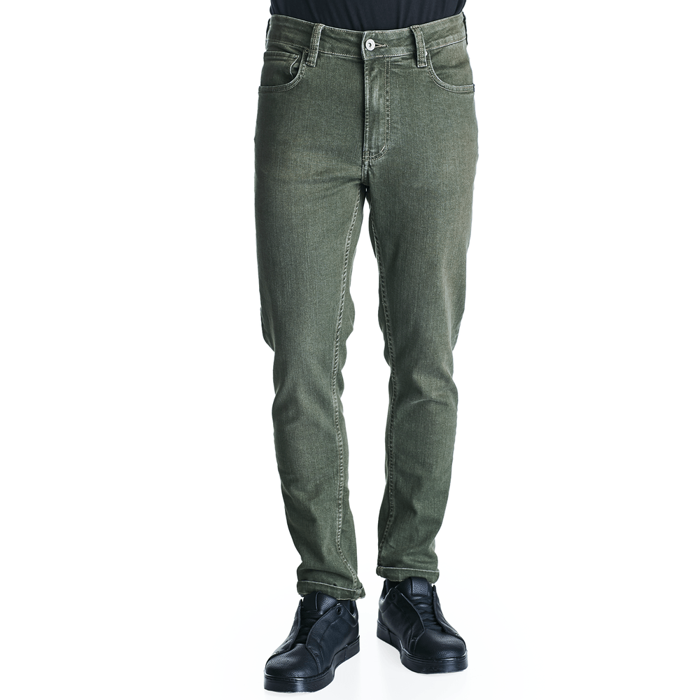 Calca-Slim-Masculina-Convicto-Jeans-Verde-Militar
